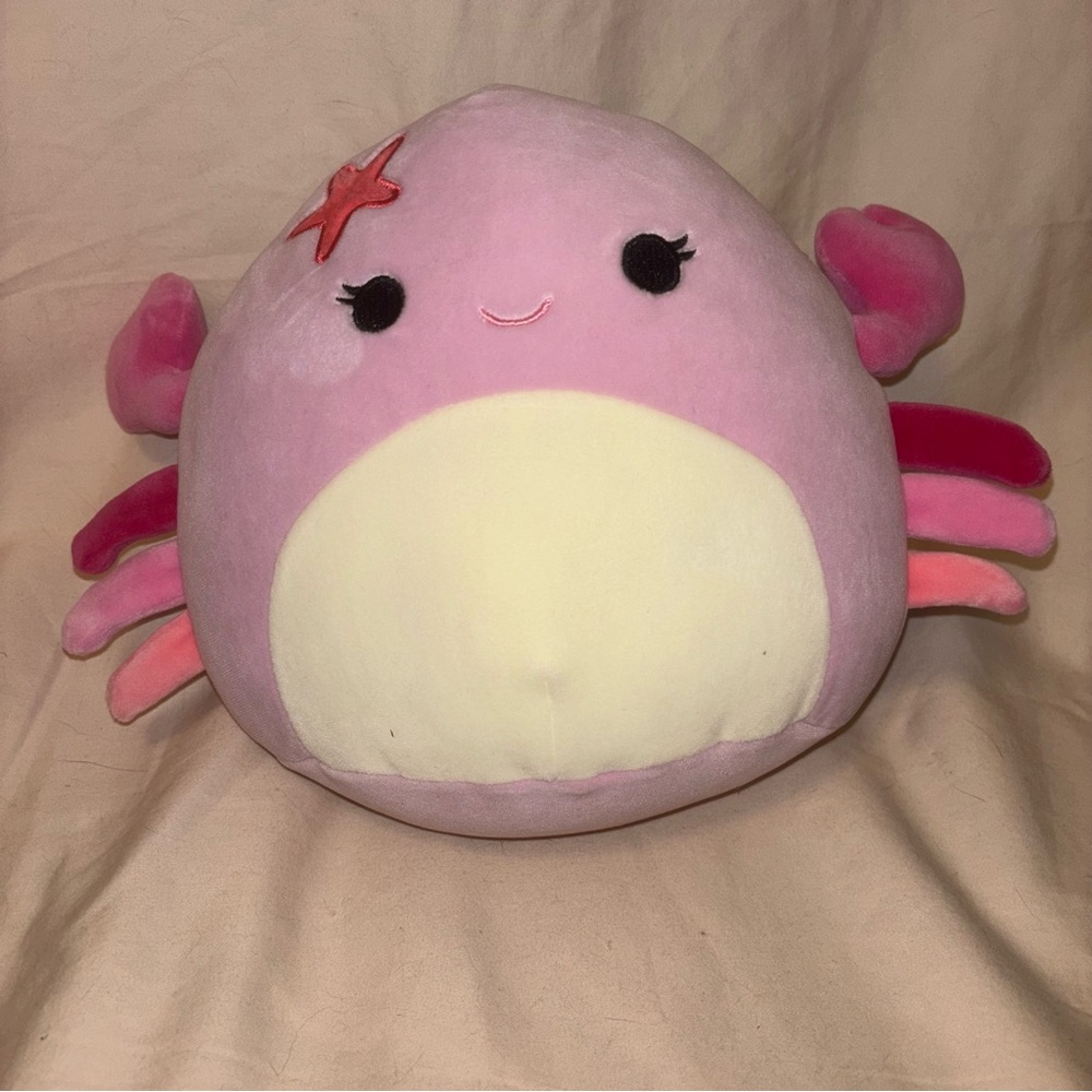 Squishmallow 2/$25 Cailey the Pink Crab 8” 2022 Edition